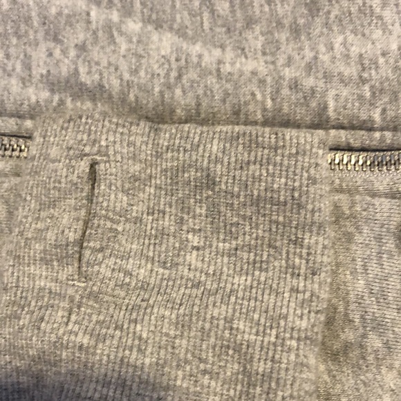 Tommy Hilfiger sport grey hoodie with thumb holes - Picture 5 of 6